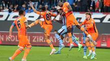 Trabzonspor - Başakşehir maçından kareler