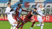 Trabzonspor-Fatih Karagümrük maçından kareler