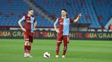 Trabzonspor - Sivasspor maçından kareler