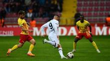 Kayserispor - Fatih Karagümrük maçından kareler