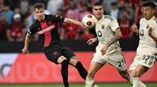 Bayer Leverkusen - Roma maçından kareler