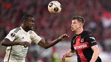 Bayer Leverkusen - Roma maçından kareler