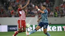 Olympiakos - Aston Villa maçından kareler