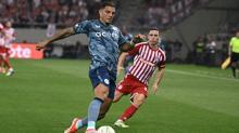 Olympiakos - Aston Villa maçından kareler