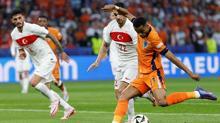 Hollanda - Türkiye maçından kareler