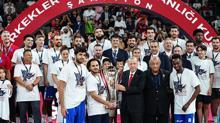 Anadolu Efesin kupa töreninden kareler