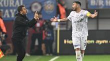 Trabzonspor - Kasımpaşa maçından kareler