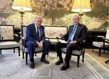 Laheydeki kritik NATO zirvesinden fotoğraflar