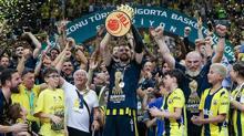 Fenerbahçe Bekonun şampiyonluk kutlamasından kareler