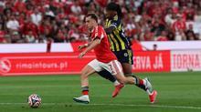 Benfica - Fenerbahçe maçından kareler