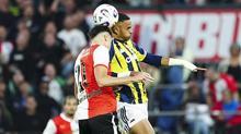 Feyenoord - Fenerbahçe maçından kareler