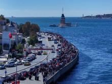 Filistin için el ele: ‘Gazze’nin sessiz çığlığına sesiz’