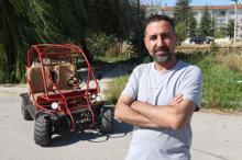 20 bin TL’ye hurda araç yaptı, 370 kilometreyi 5 litre benzinle gitti