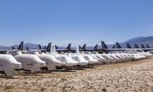 Dünyanın en büyük uçak mezarlığından hayrete düşüren görüntüler