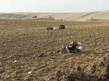 Ankarada Libya heyetini taşıyan uçağın enkazına ulaşıldı