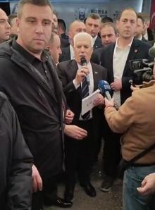 Bursa Büyükşehir Belediye Başkanı Bozbeye saldırı girişimi