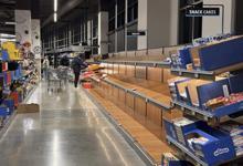 ABDde Beyaz kıyamet alarmı Süpermarket raflarını boşalttılar