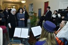 Emine Erdoğan, Özbekistan Cumhurbaşkanının eşi Mirziyoyeva ile bir araya geldi