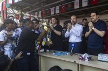 Bilal Erdoğan ile TİKA Başkanı Eren, Bangladeşte Arakan mülteci kampını ziyaret etti