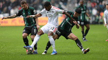 Kocaelispor-Beşiktaş maçından kareler