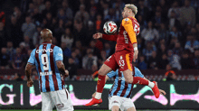 Trabzonspor-Galatasaray maçından kareler
