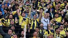 Fenerbahçe-Beşiktaş derbisinden fotoğraflar