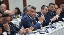 Fenerbahçe Yüksek Divan Kurulu toplantısından kareler
