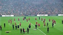 Galatasarayın taraftara açık antrenmanından fotoğraflar