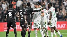 Türkiye Kupasında Beşiktaş-Konyaspor maçından fotoğraflar