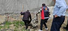 3 metrelik dev yılan evin altına yuva yaptı, belediye harekete geçti: Aileme zarar verecek diye korkuyoruz
