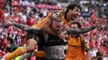 Hull City, Premier Lige yükseldi İşte maçtan fotoğraflar