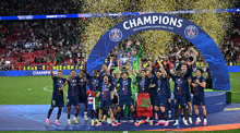 UEFA Şampiyonlar Liginde final heyecanı PSG-Arsenal maçından fotoğraflar