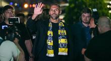 Fenerbahçenin yeni transferi Vedat Muriqi İstanbula geldi