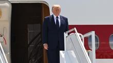 ABD Başkanı Trump NATO Zirvesi için Ankarada Havalimanında dikkat çeken diyalog