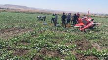 Ankarada eğitim helikopteri düştü