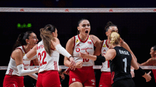 2026 Milletler Liginde Türkiye - Kanada çeyrek final maçından fotoğraflar