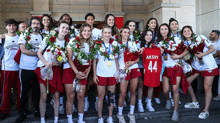 A Milli Kadın Voleybol Takımı için karşılama töreni düzenlendi