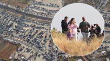 Tam 750 bin kişi bu manzarayı görmek için geldi, kilometrelerce kuyruk oluştu