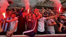 Trabzonspordan Mohamed Salaha imza töreni
