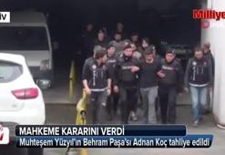 Oyuncu Adnan Koç'a tahliye