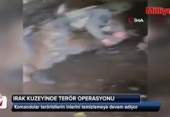 Komandolar teröristlerin inlerini temizlemeye devam ediyor