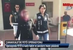 FETÖ'cü kadın hakim ve savcıların imamı yakalandı