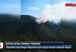 Antalya'da orman yangını