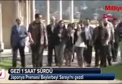 Japonya Prensesi Beylerbeyi Sarayı'nı gezdi