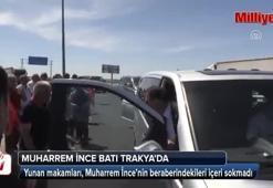 CHP heyeti Yunanistan'a alınmadı