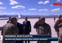 Genelkurmay Başkanı Orgeneral Akar Elazığ'da birlikleri denetledi