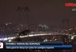 Türkiye'nin simge yerleri bir anda karanlığa büründü