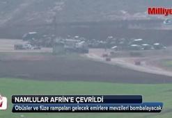Namlular Afrin'e çevrildi