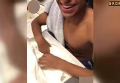 Kylian Mbappe'yi şoke eden hediye...