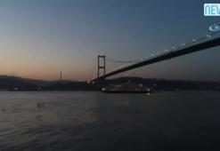 İstanbul’da gün doğumu havadan görüntülendi